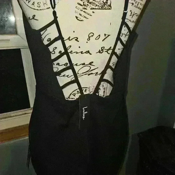 Lulu's Womans Black Dress Size Xl - Picture 7 of 11